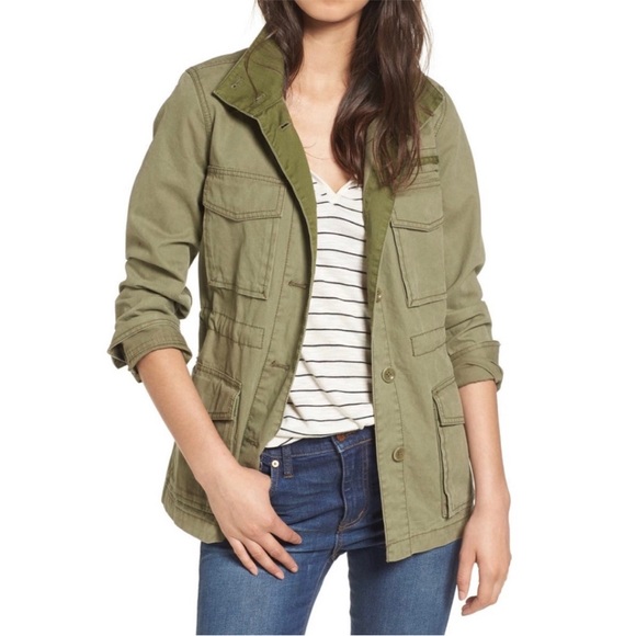 Madewell Jackets & Blazers - Madewell Olive Green Women's Utility Jacket Size XS